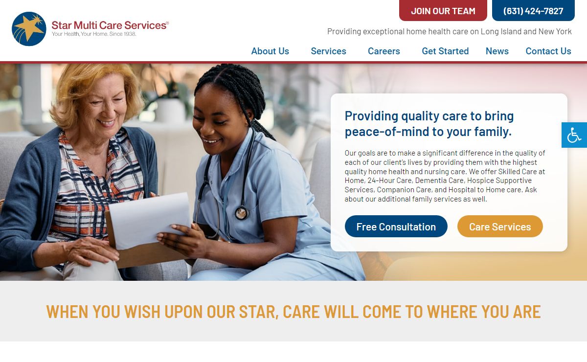 Top Home Care in Long Island, NY by Star Multi Care