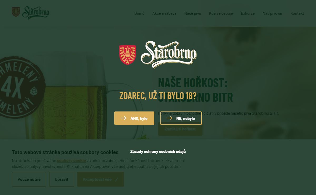 Starobrno - Pivo s moravským srdcem