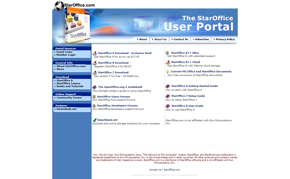 StarOffice Users Group Portal