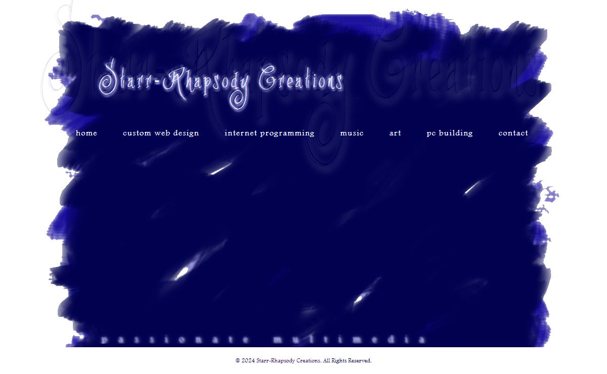 Starr-Rhapsody Creations - home