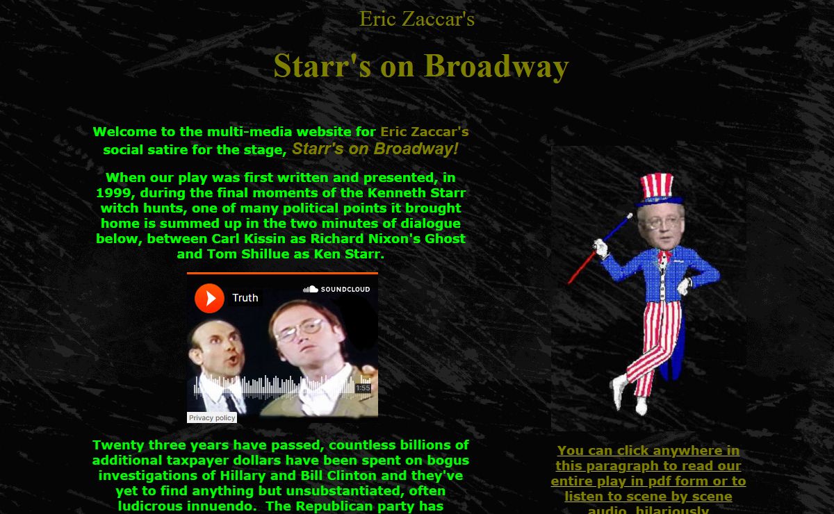 Eric Zaccar's Starr's on Broadway
