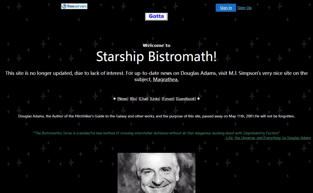 Starship Bistromath