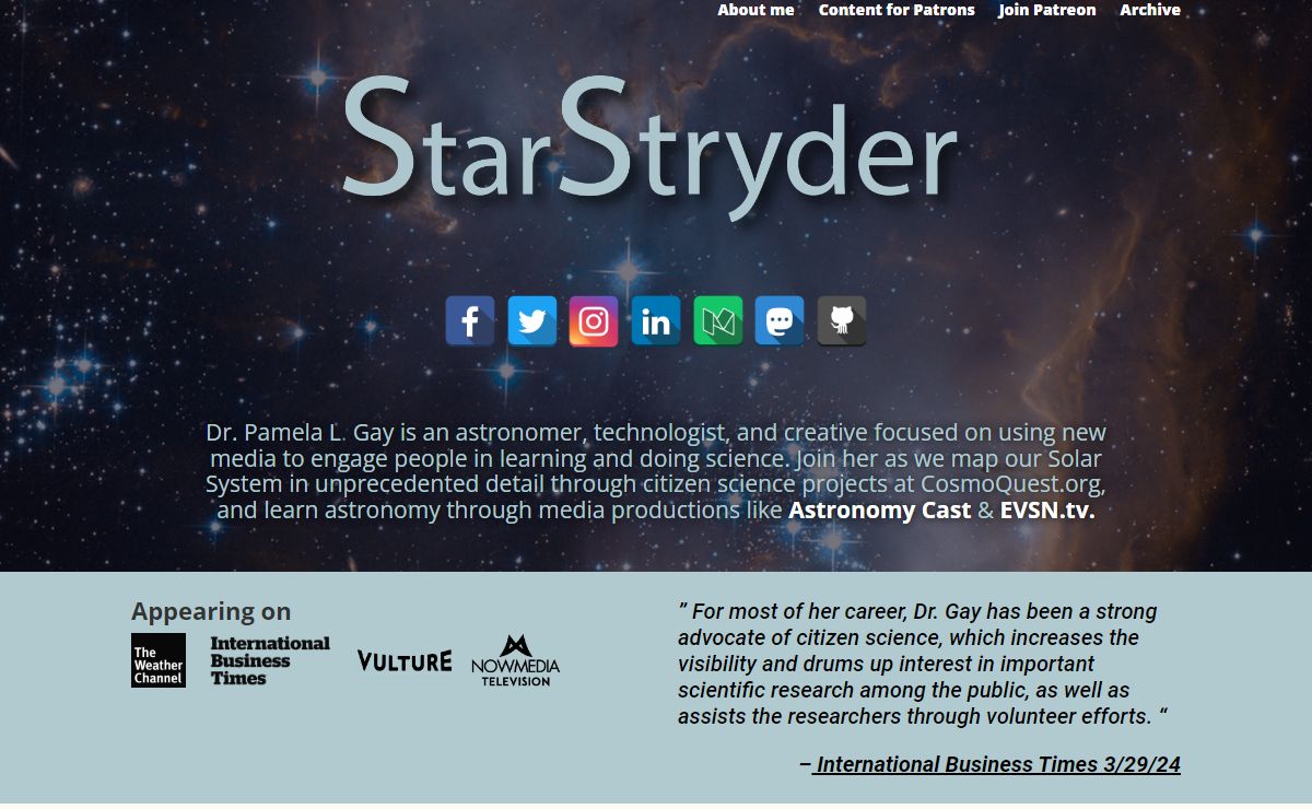 homepage - Star Stryder