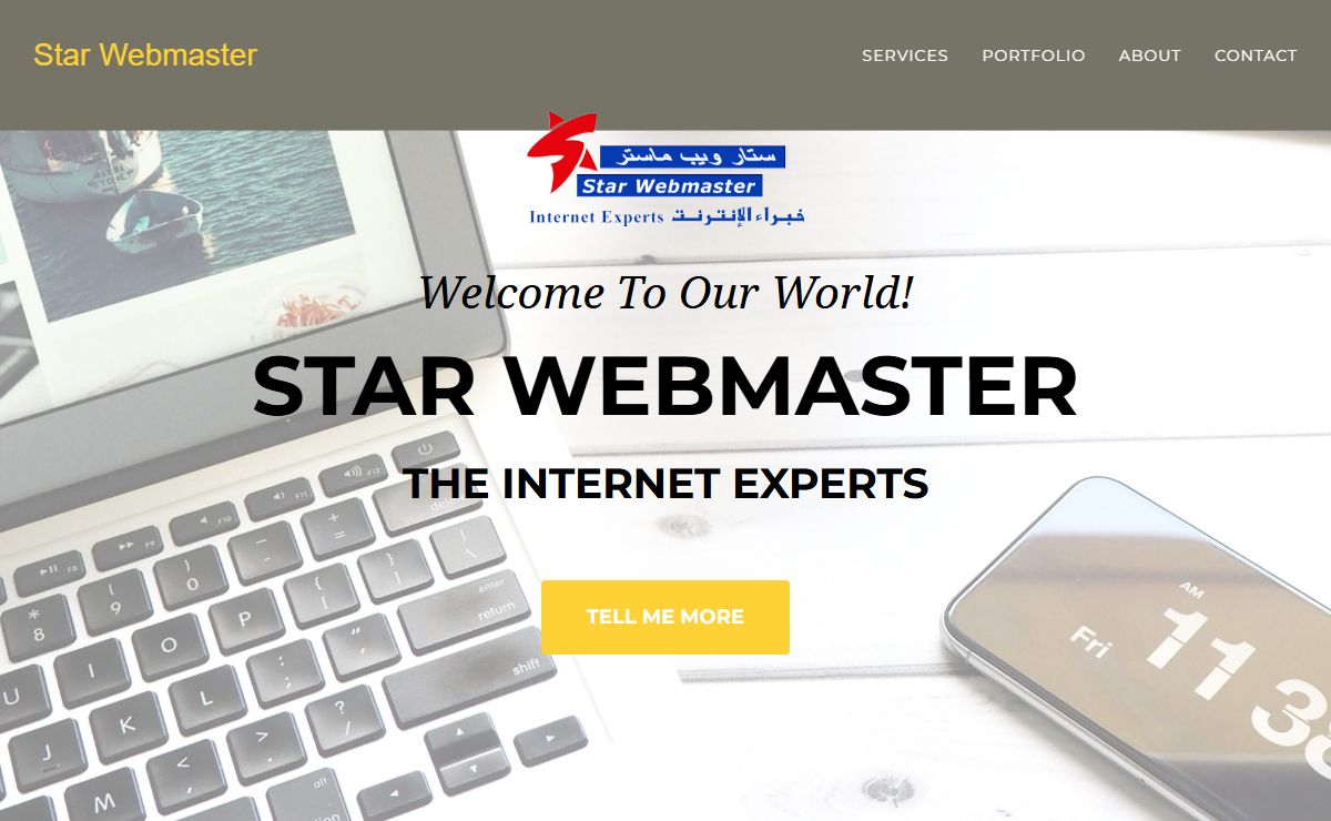 Star Webmaster | Webpages, IOS Android App Design and Development, E-Commerce Solutions. Egypt, Kuwait, Turkey