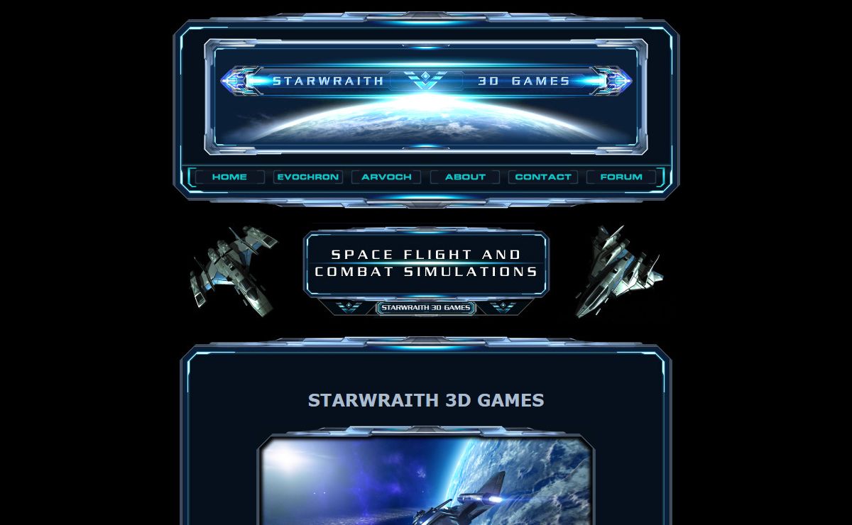 StarWraith 3D Games - Space Combat and Freeform Open World Space-Sims for the PC