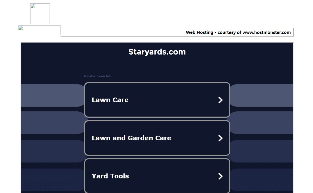 Welcome staryards.com - Hostmonster.com