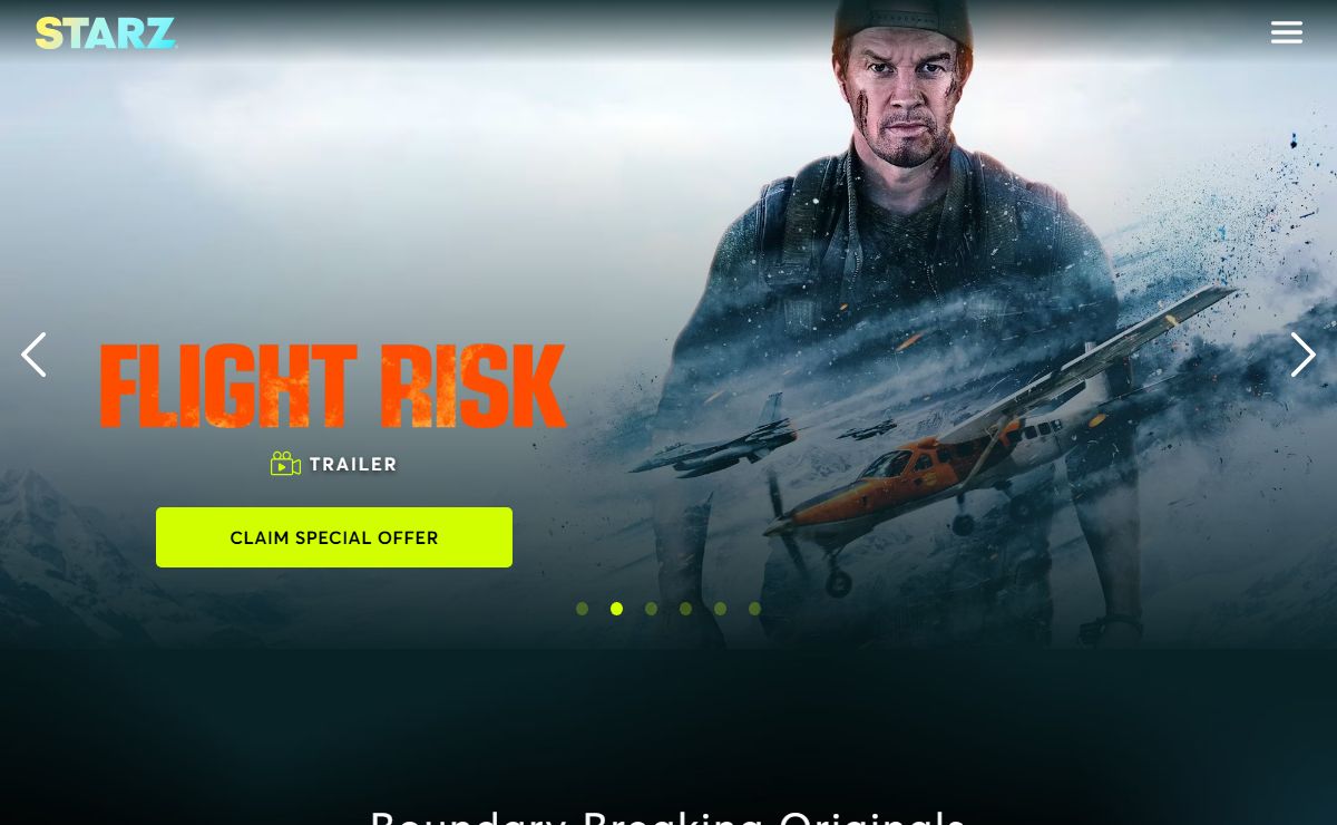 STARZ - Captivating Original Series. Hit Movies. Bold Storytelling.