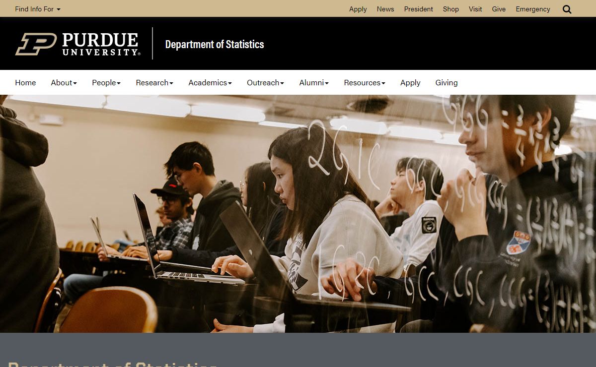 Home - Department of Statistics - Purdue University