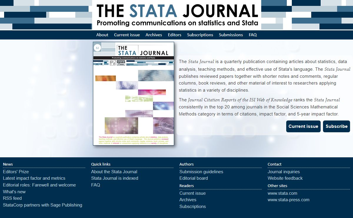 The Stata Journal