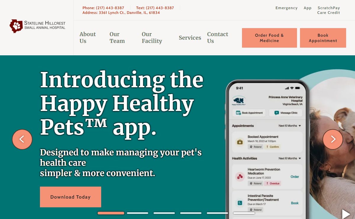Homepage | Stateline Hillcrest Animal Hospital