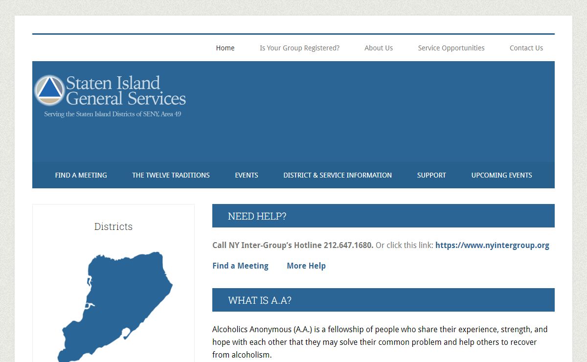 Home » Staten Island AA General Services