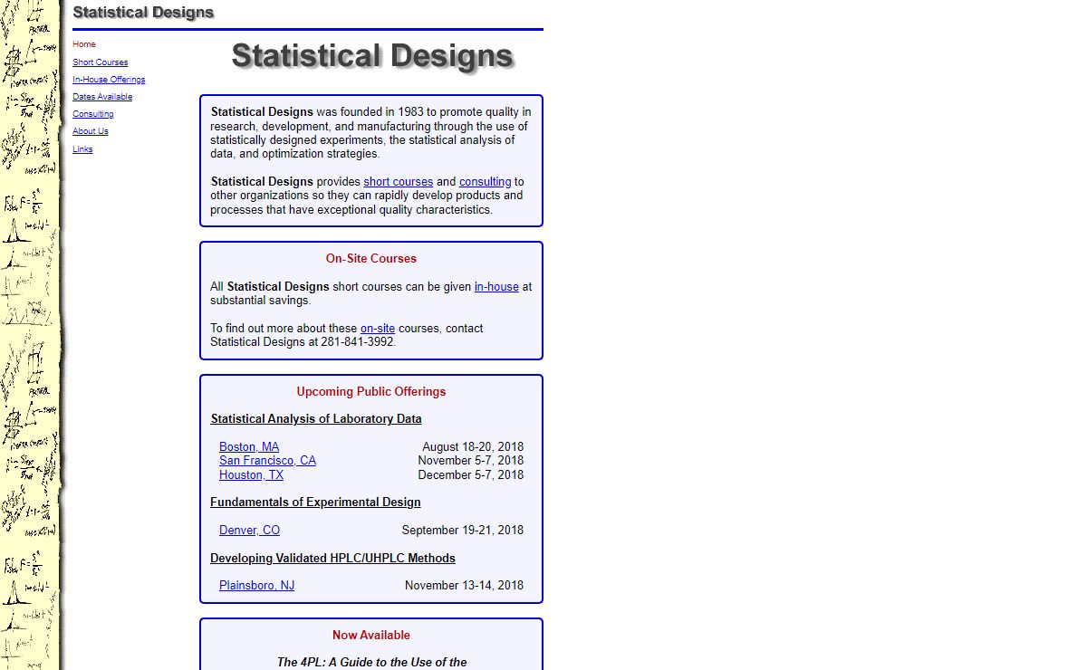 Statistical Designs