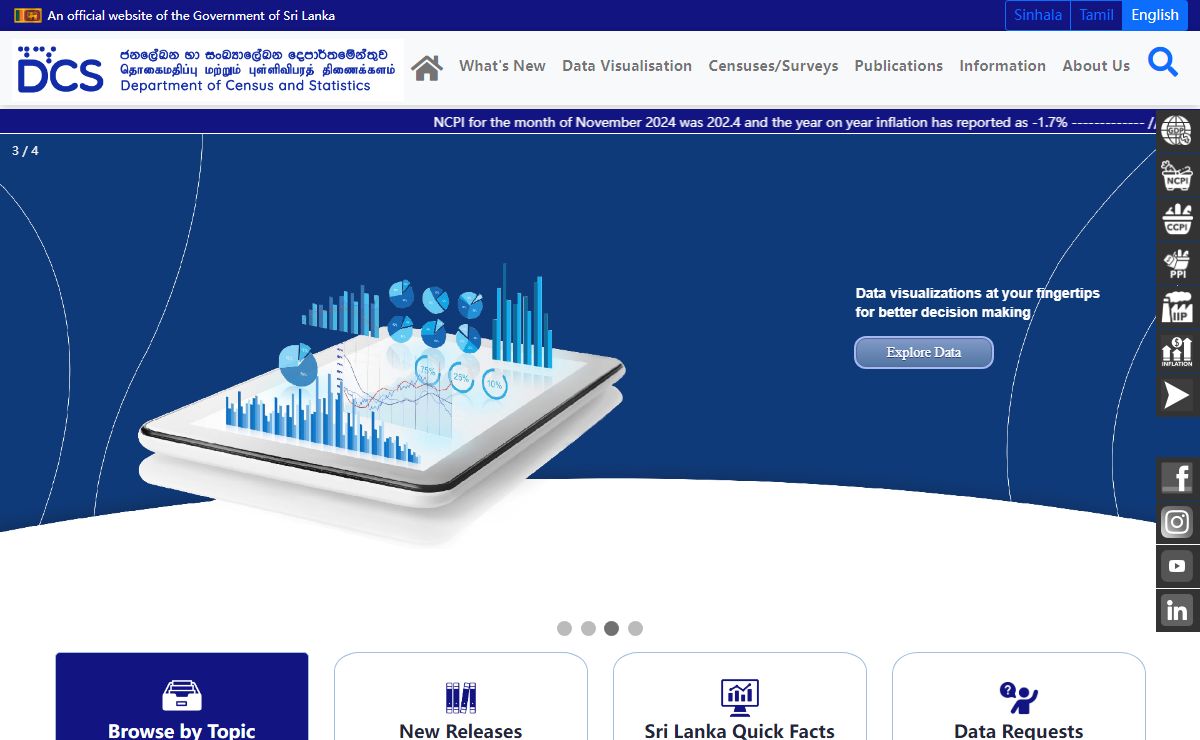 Department of Census and Statistics
