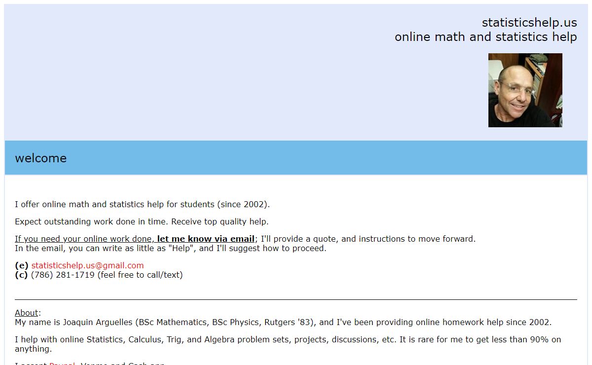 online statistics help for students | statistics homework help