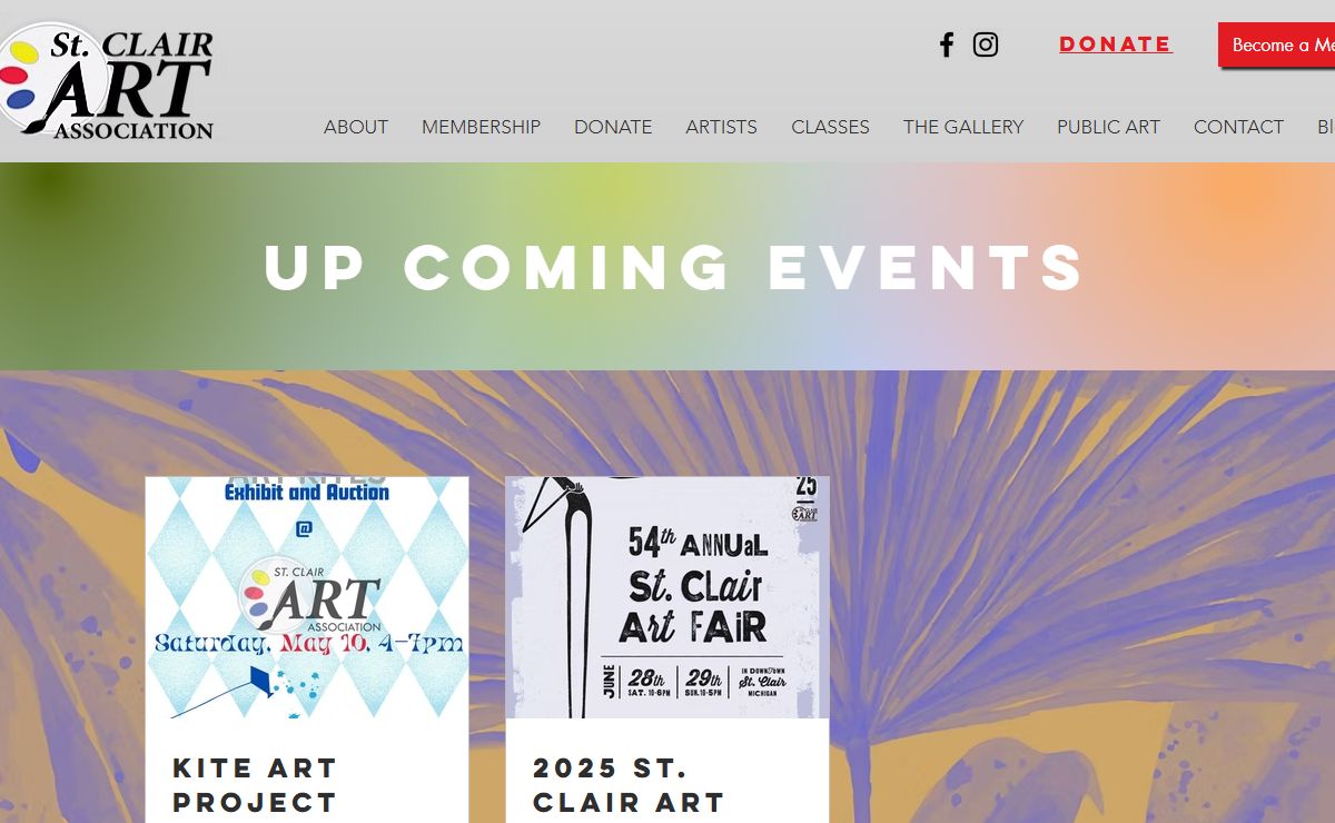 HOME | St. Clair Art Association | St. Clair Michigan