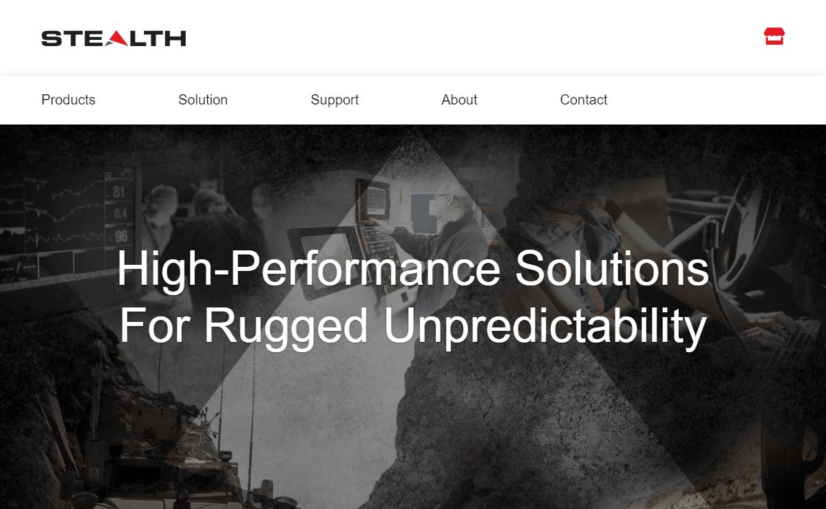 Rugged Industrial Computers & LCD Monitors | Stealth