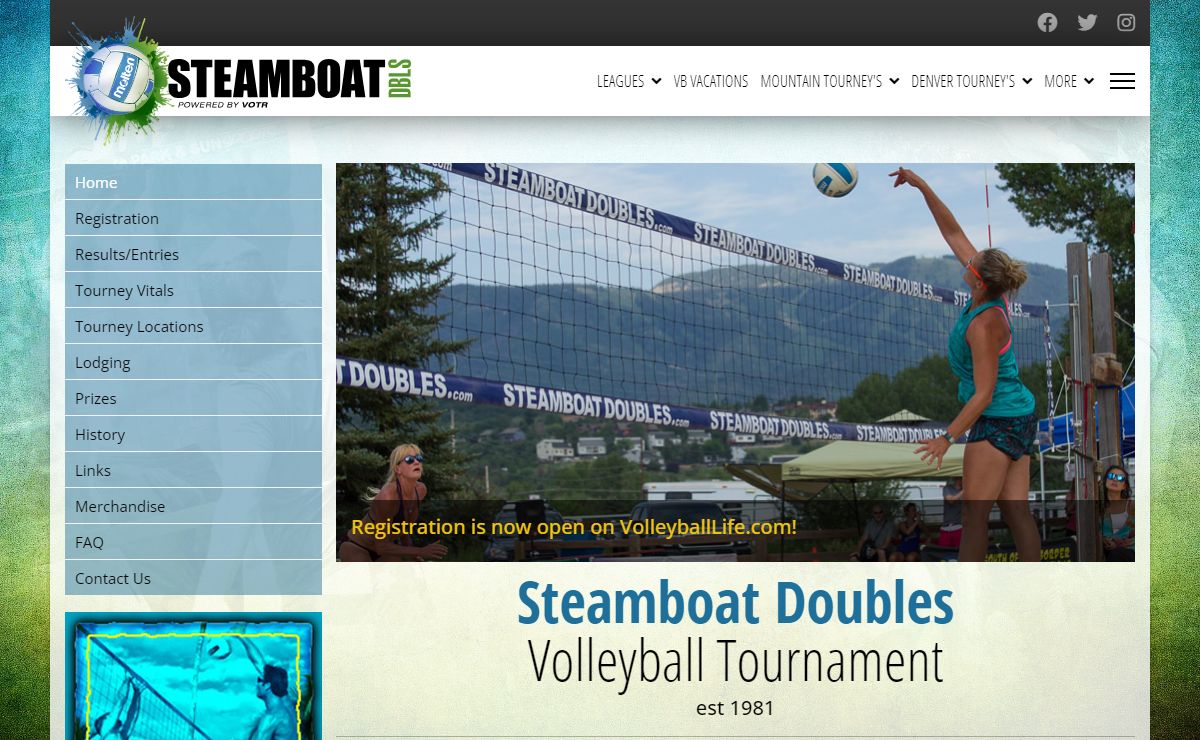 Steamboat Doubles - Home