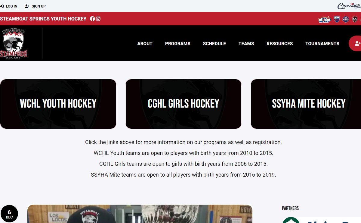 Steamboat Springs Youth Hockey Association