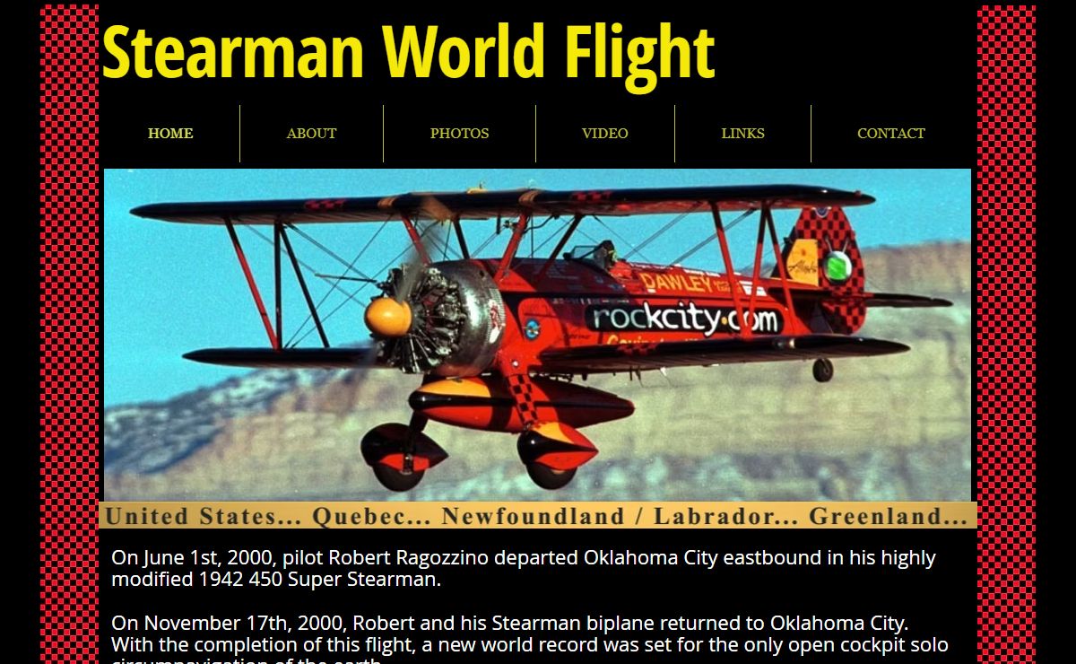 HOME | stearmanworldflight