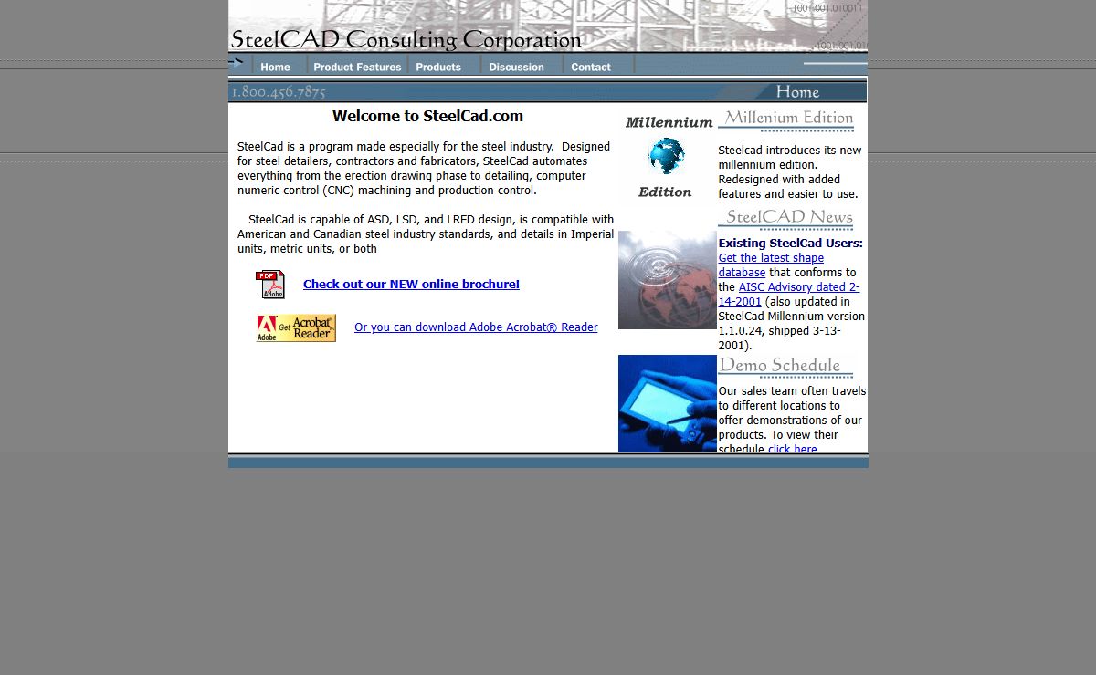 SteelCad Home Page