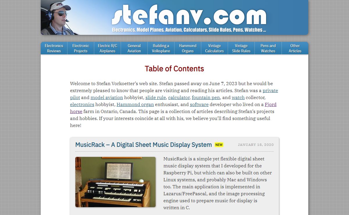 stefanv.com