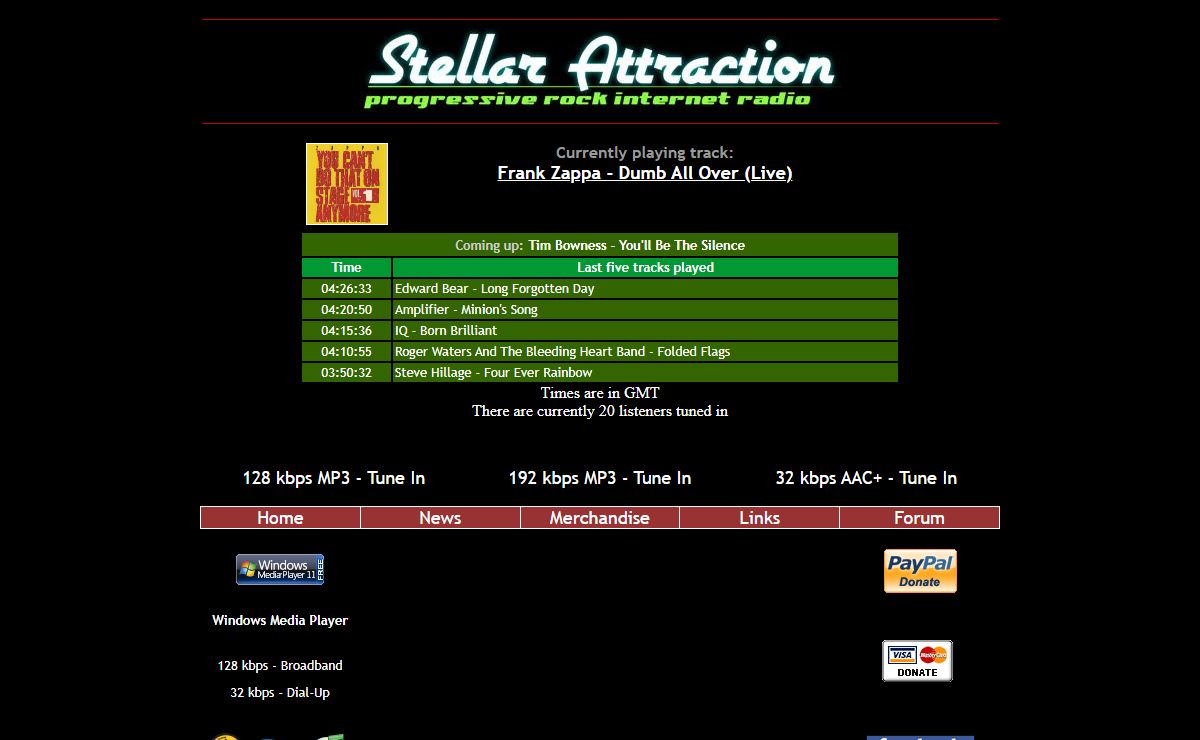 Stellar Attraction - Progressive Rock Internet Radio