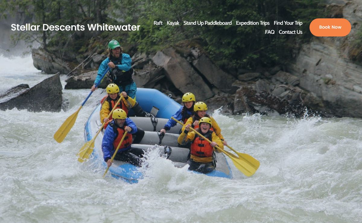 Stellar Descents Whitewater Rafting