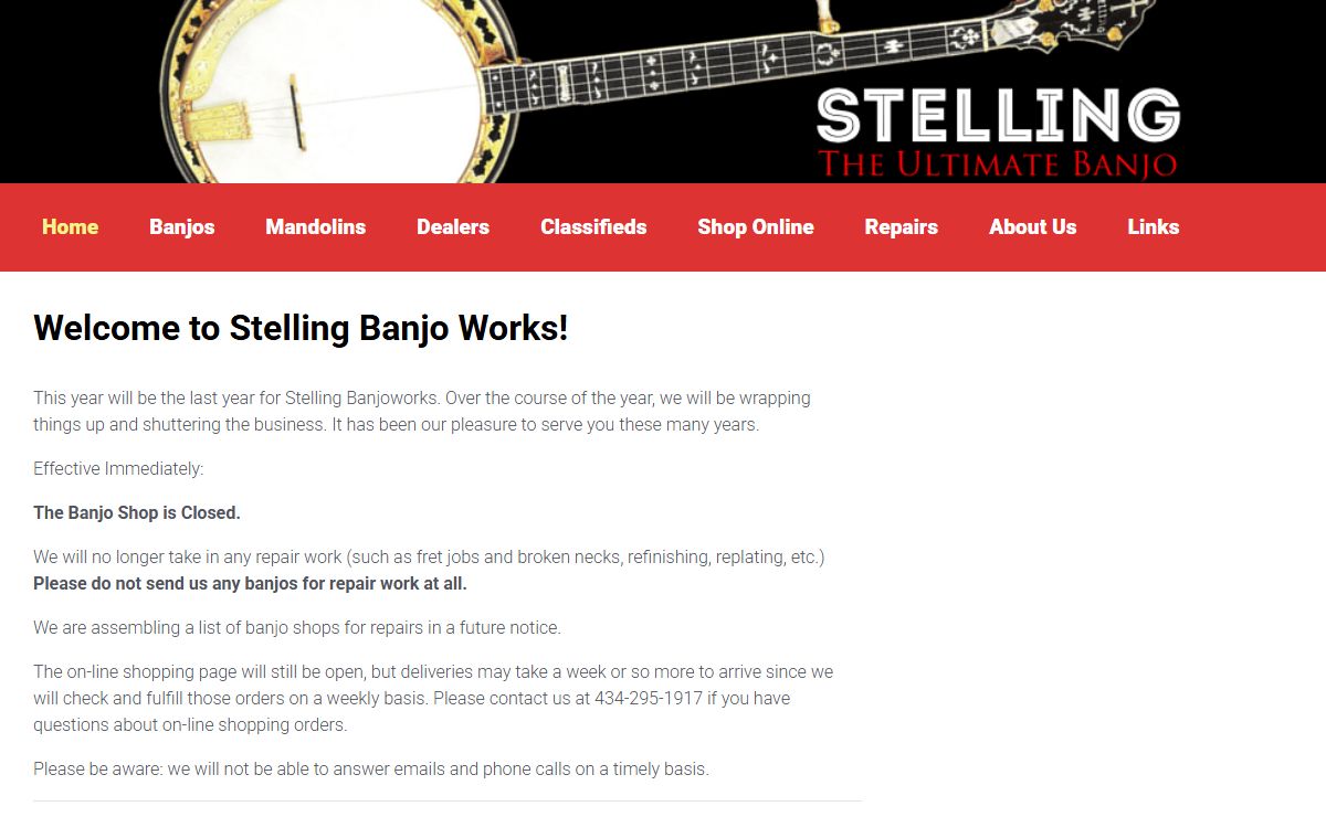 Stelling Banjo