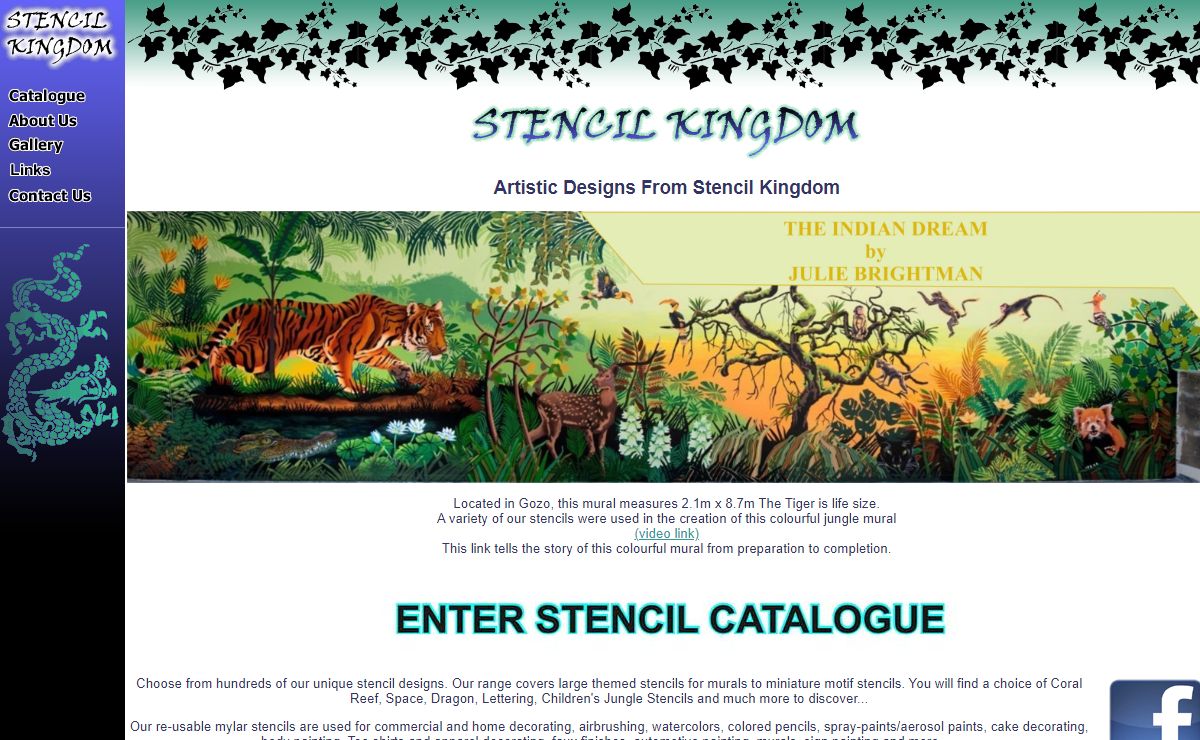 Exciting Stencils from Stencil Kingdom