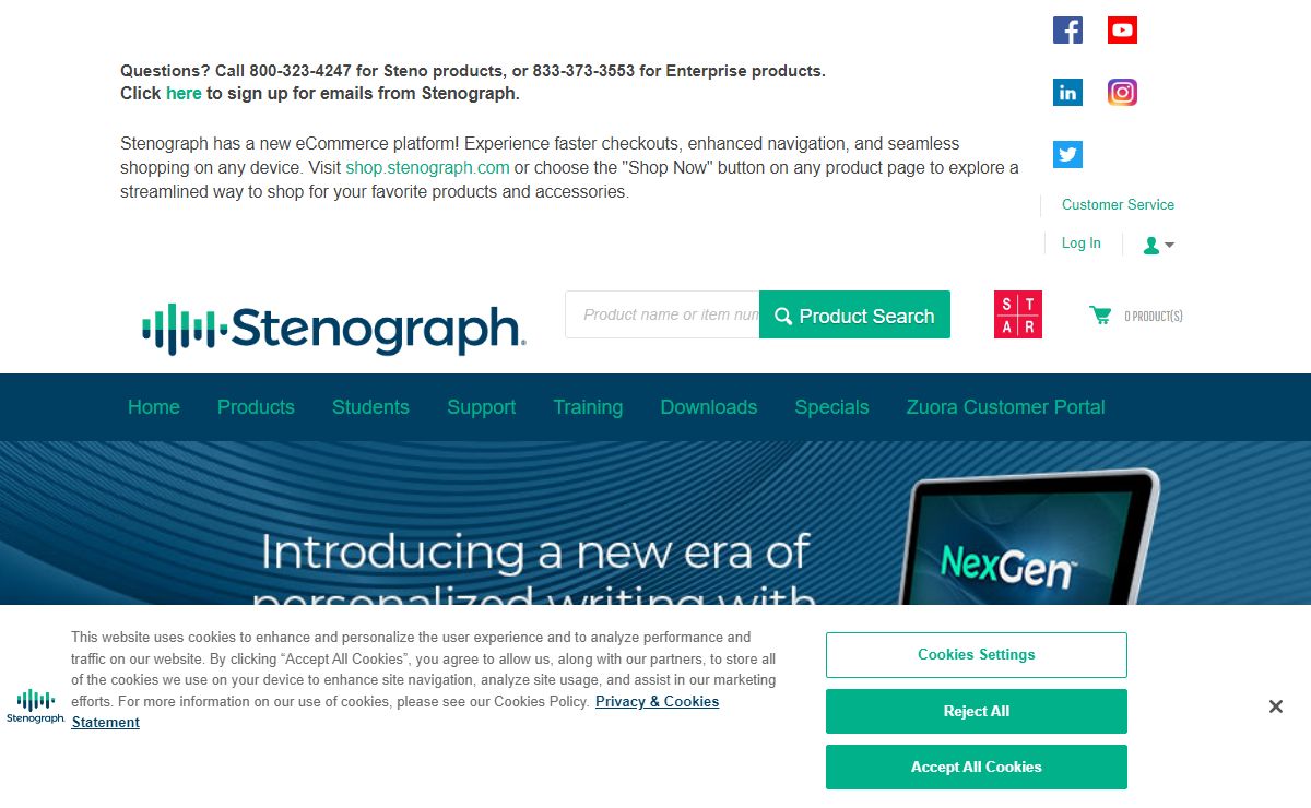 Stenograph - Transcription Writers and Software