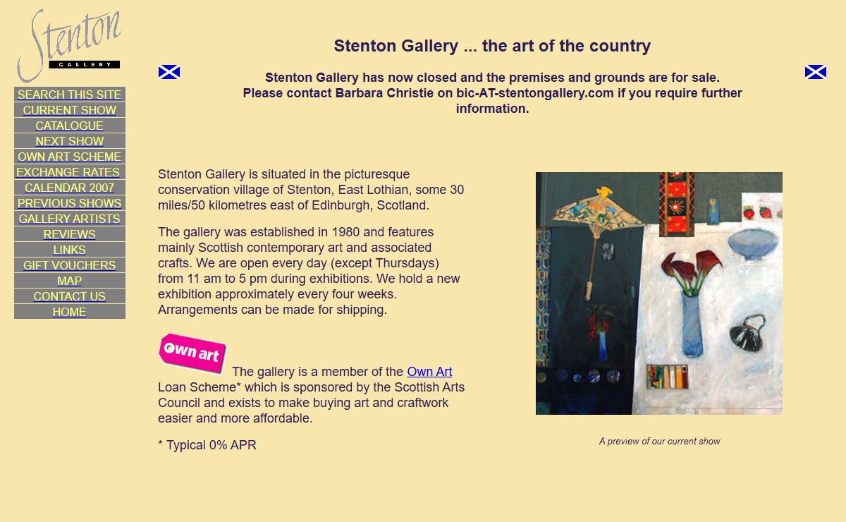 Stenton Gallery - Contemporary Arts and Crafts, East Lothian, Scotland