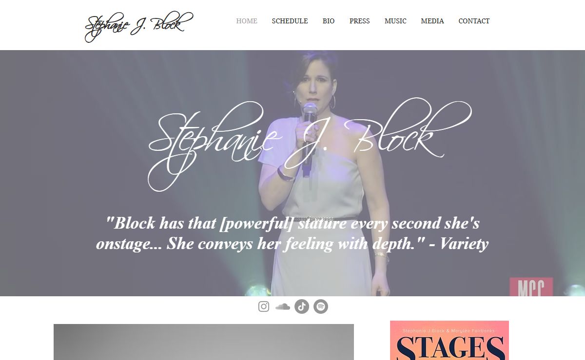 Stages Podcast | Stephanie J. Block Stages Podcast
