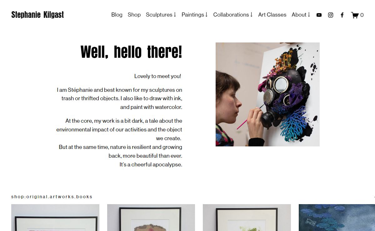 Stephanie Kilgast - Contemporary Sculptures and Art