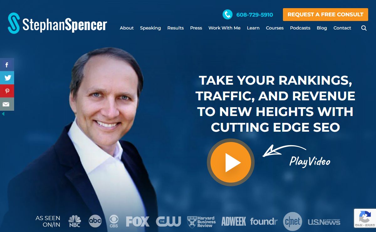 SEO Expert, Author, Professional Speaker | Stephan Spencer