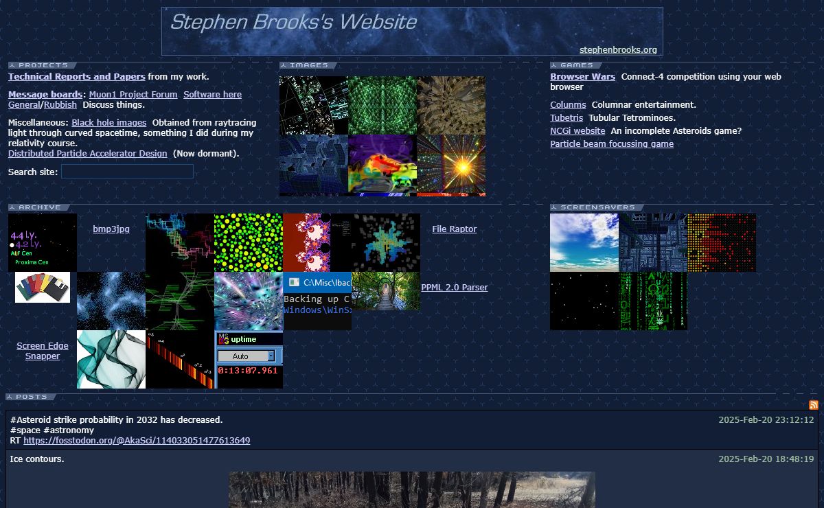 stephenbrooks.org : You've had enough normal for today.