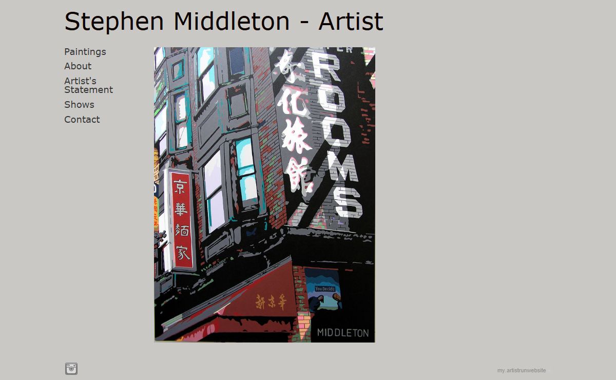 Stephen Middleton - Artist