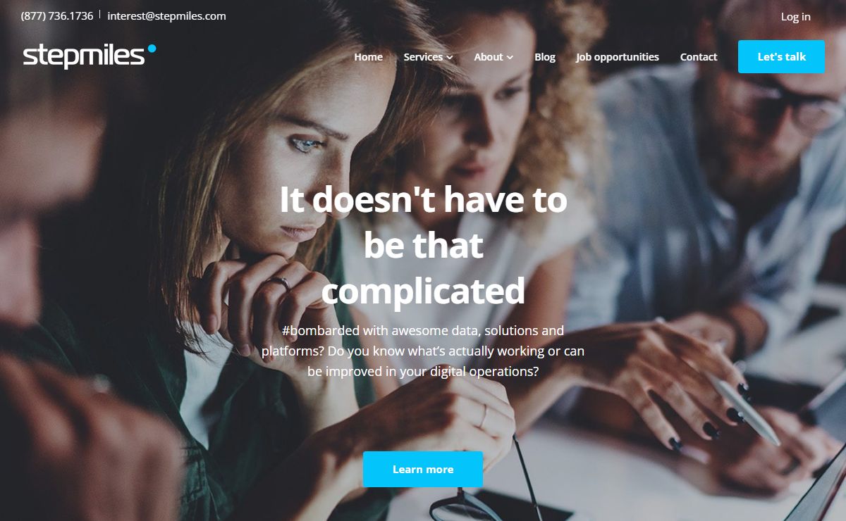 Stepmiles | Technology and Marketing Consulting Firm