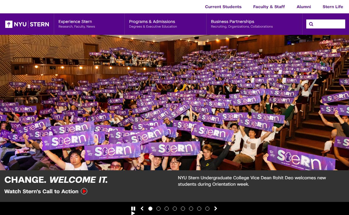NYU Stern School of Business | Full-time MBA, Part-time (Langone) MBA, Undergraduate, PhD, Executive MBA Business Programs - NYU Stern