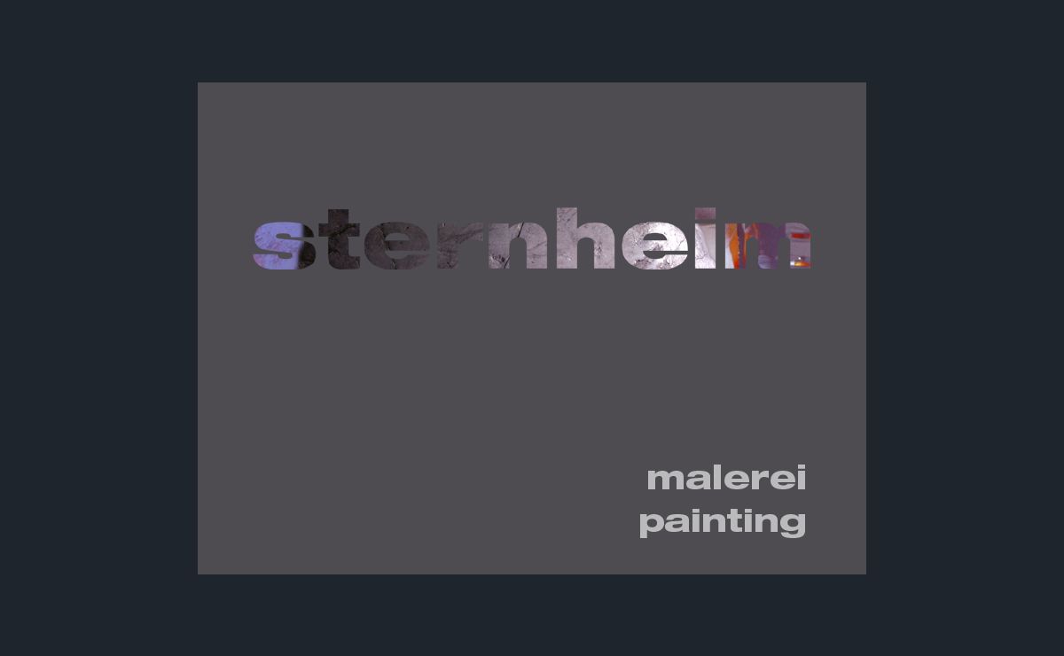 STERNHEIM - MALEREI (Germ/Engl)