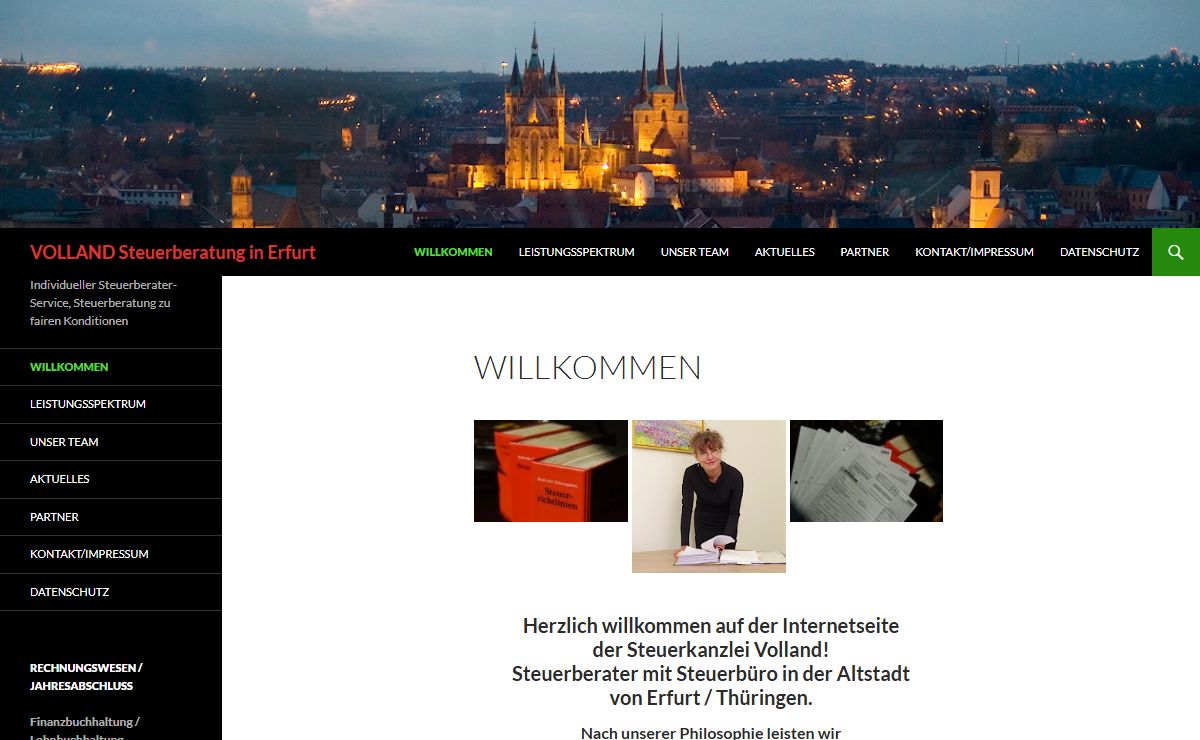 VOLLAND Steuerberatung in Erfurt | Individueller Steuerberater-Service, Steuerberatung zu fairen Konditionen