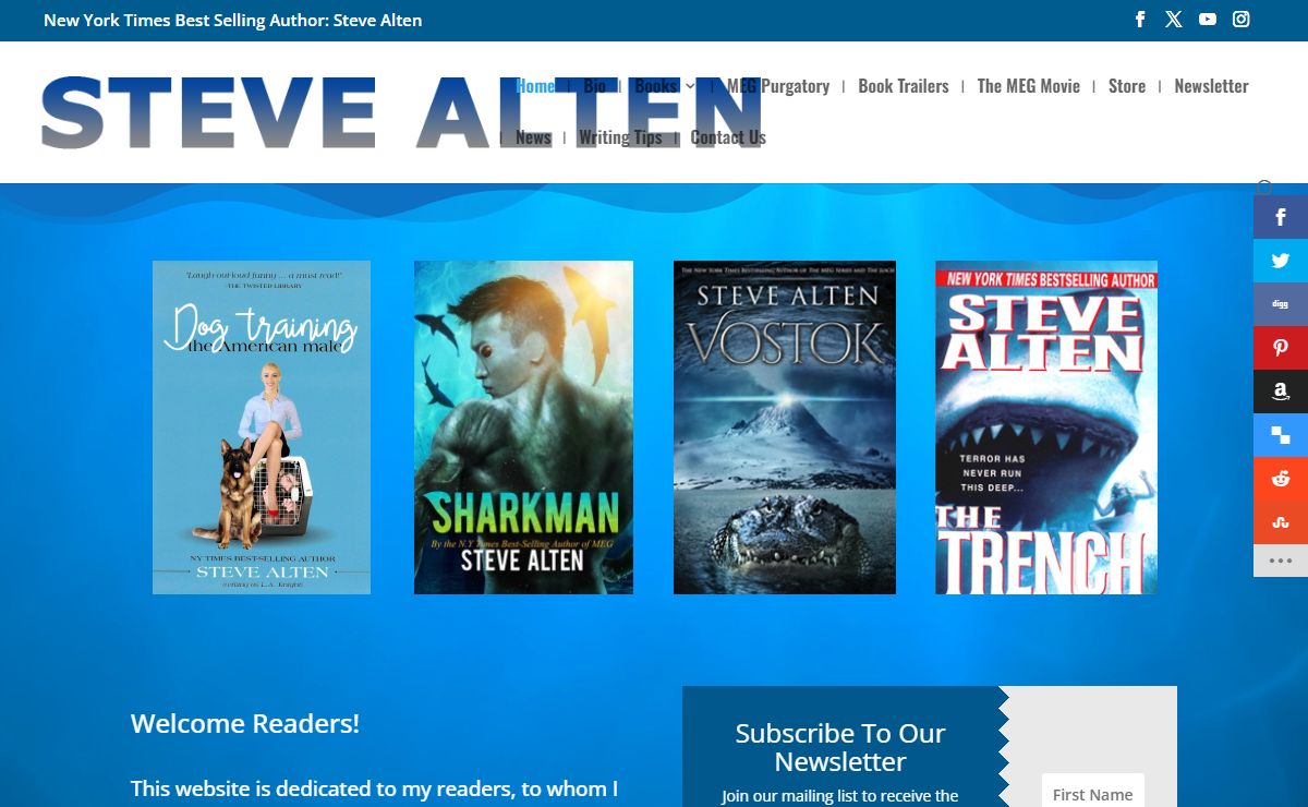 Steve Alten | Best Selling Author