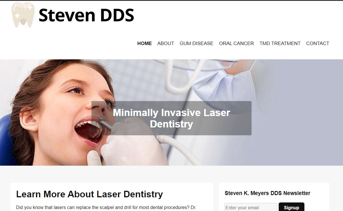 Steven K. Meyers DDS - Laser Dentistry