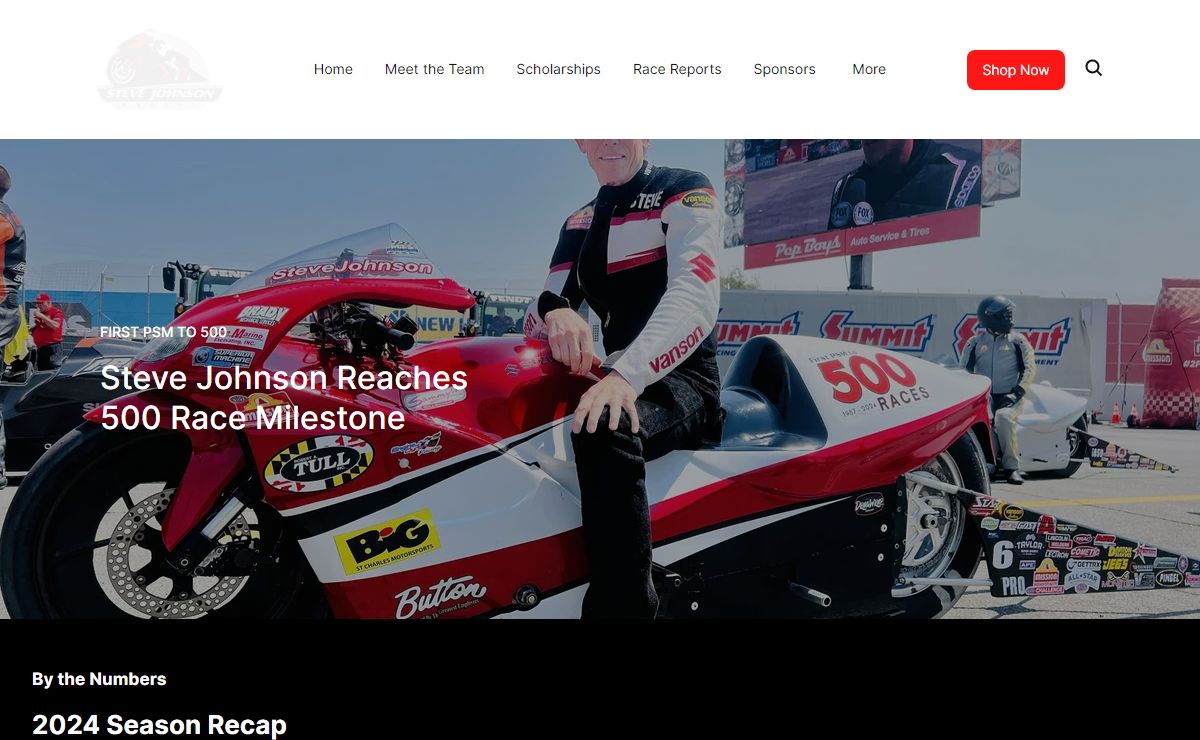 Home | Steve Johnson Racing