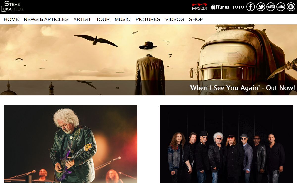 Steve Lukather Official Website