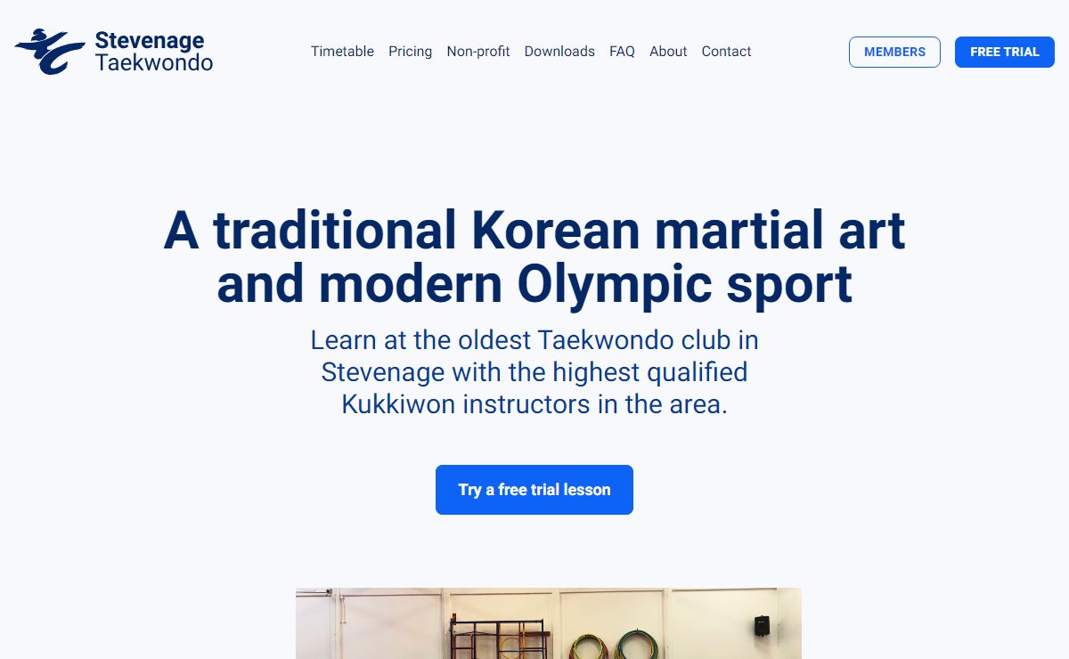 Olympic Sport/Korean Martial Art in Herts | Stevenage Taekwondo