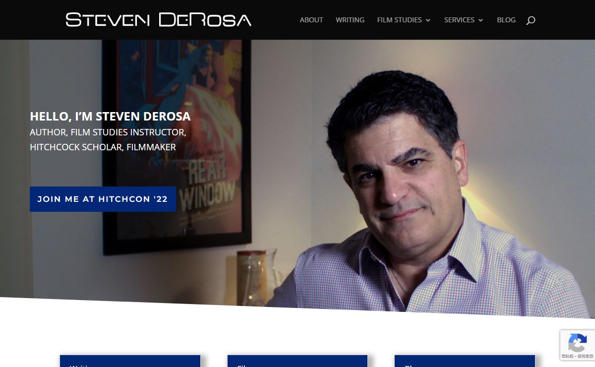 Homepage - Steven DeRosa