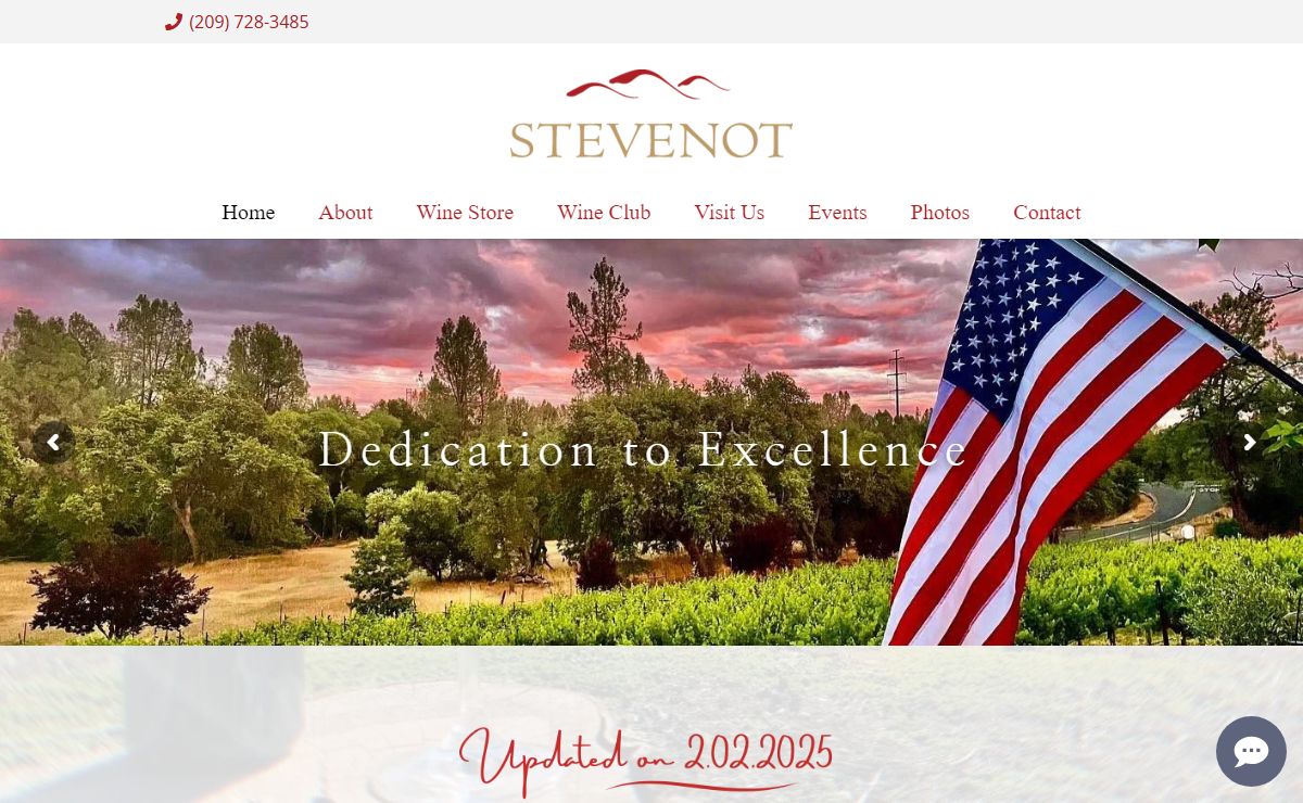 Stevenot Winery | Premium Wine Murphys, CA