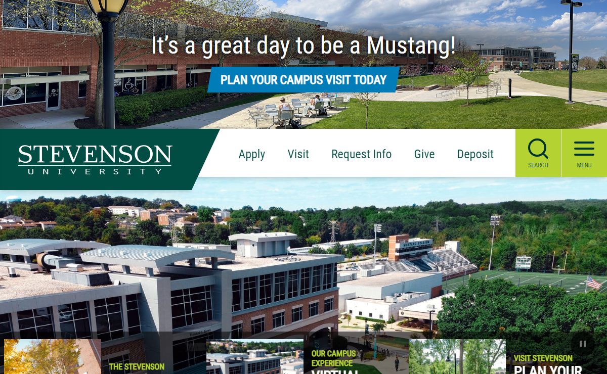 Exceptional Experiences, Career Connections | Stevenson University