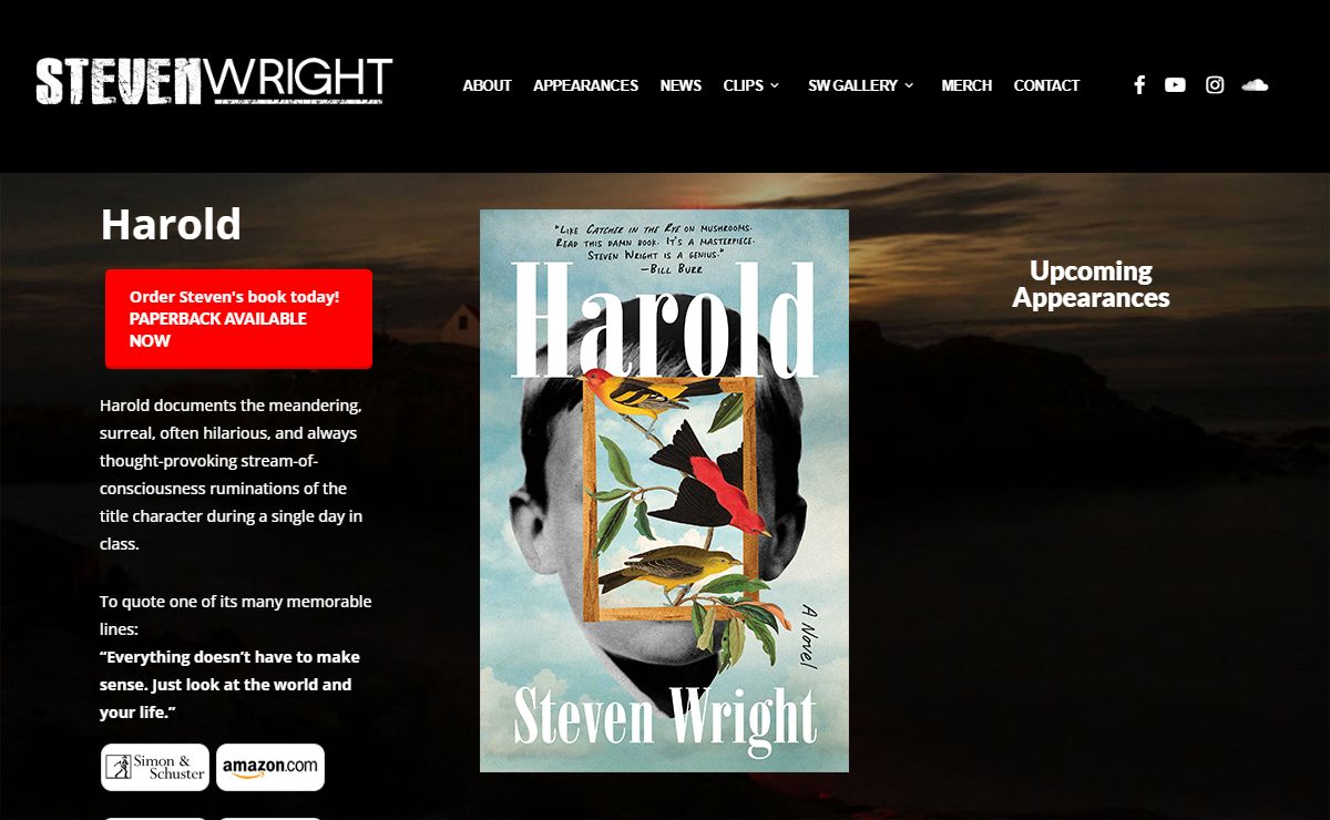 Harold by Steven Wright - StevenWright.com