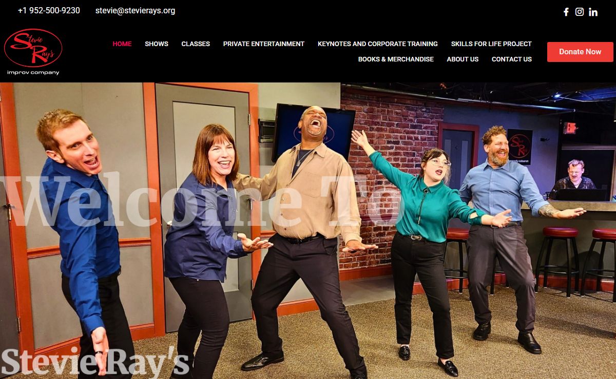 Join The Biggest Improv Classes & Comedy Shows - Stevie Ray's